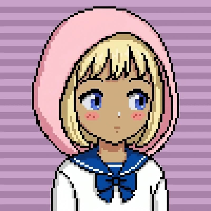 Hooded Waifu #1