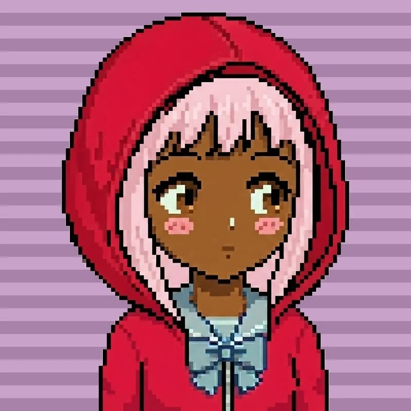 Hooded Waifu #107