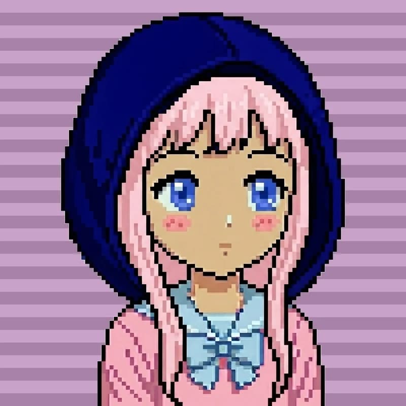 Hooded Waifu #141