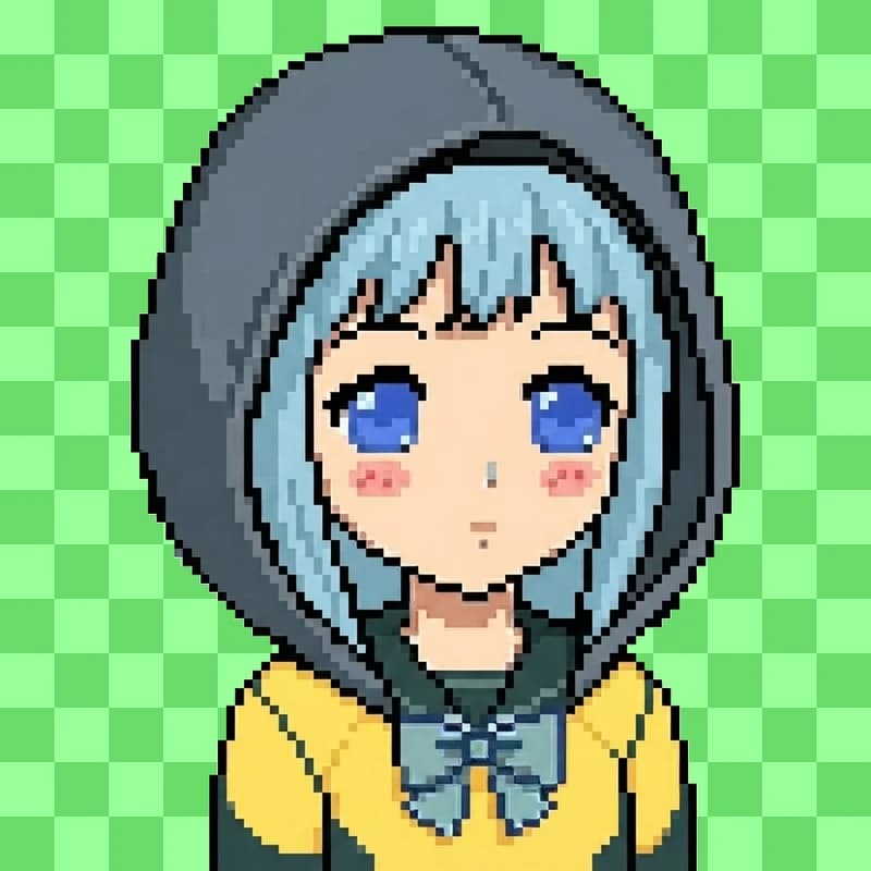 Hooded Waifu #74